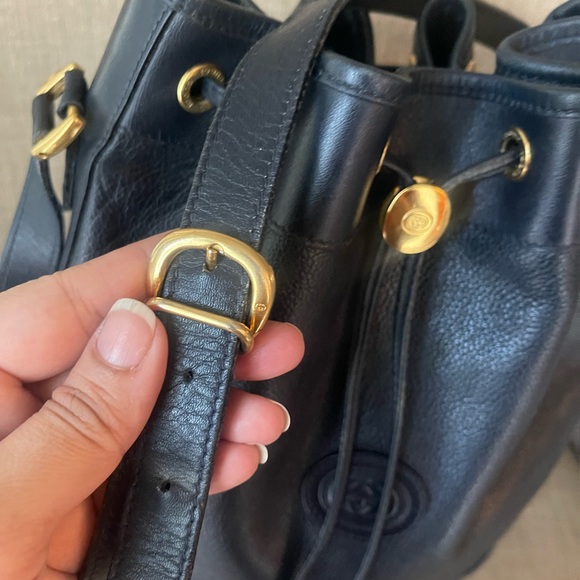 Authentic Gucci v web sherry line leather drawstring bucket bag 001.084.… - Picture 16 of 16